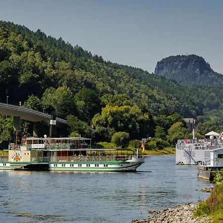 Haus Falkensteinblick شقة Rathmannsdorf