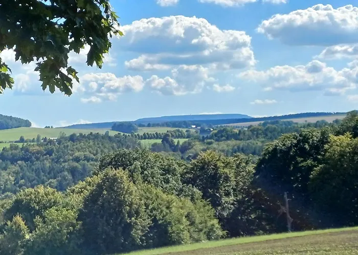 Haus Falkensteinblick شقة Rathmannsdorf